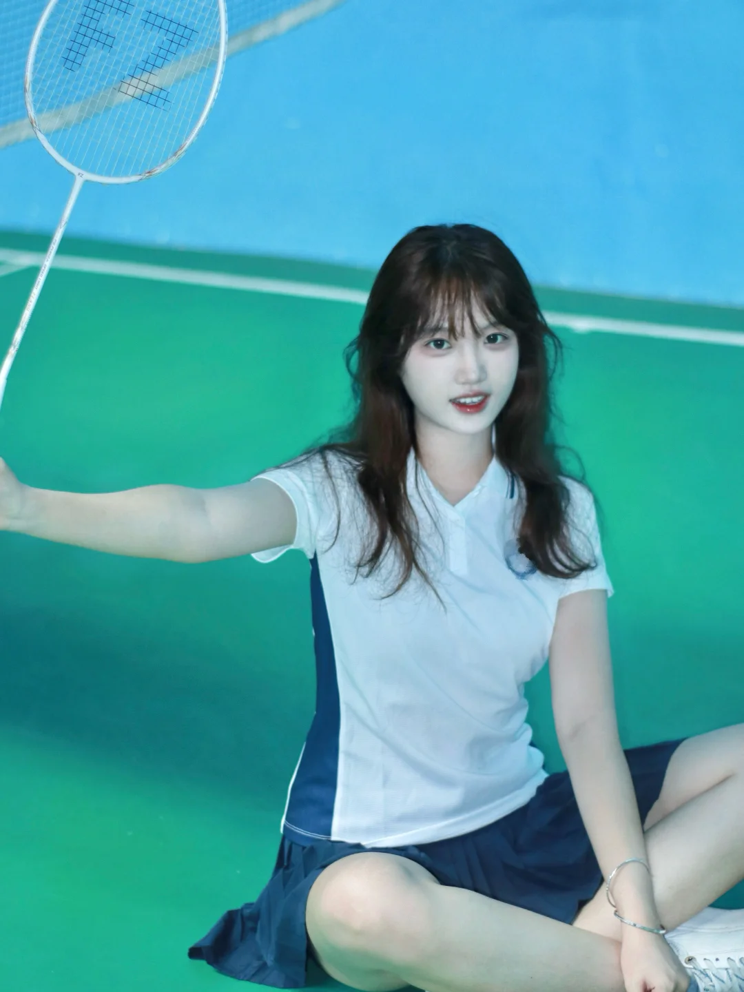 04 女大|晚上去打羽毛球！