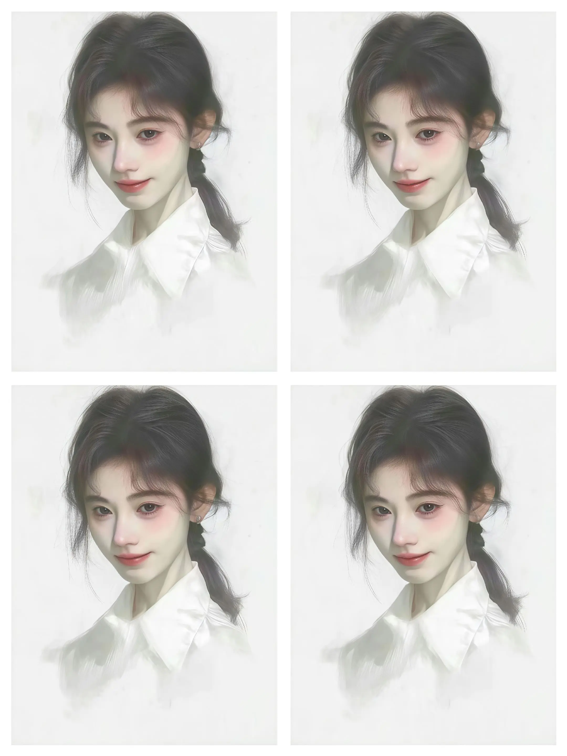 清纯小白花的感觉。cr:我是甘婷阿黛