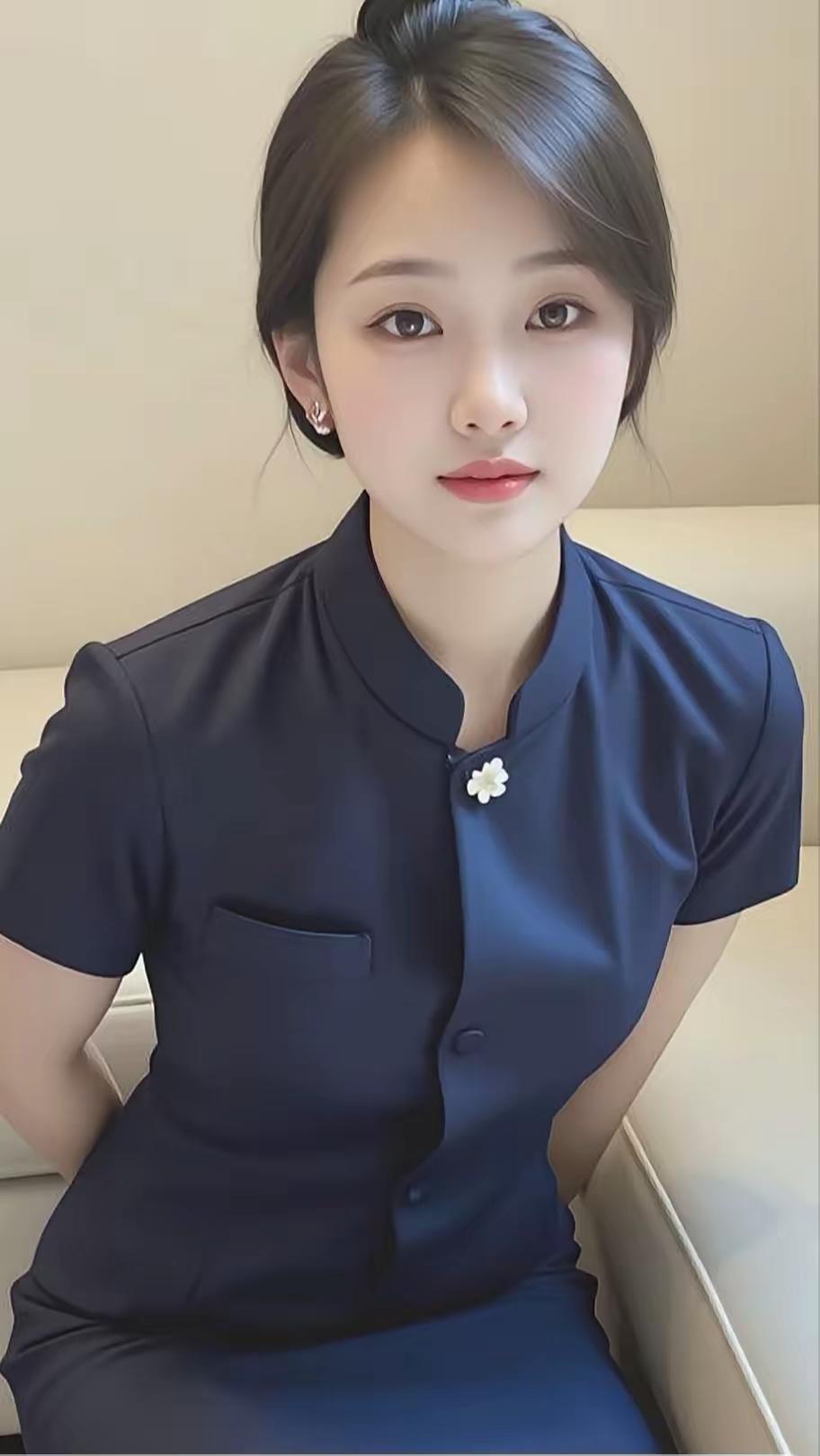工装穿搭能让普通人的气质得到很大提升。[比心]
