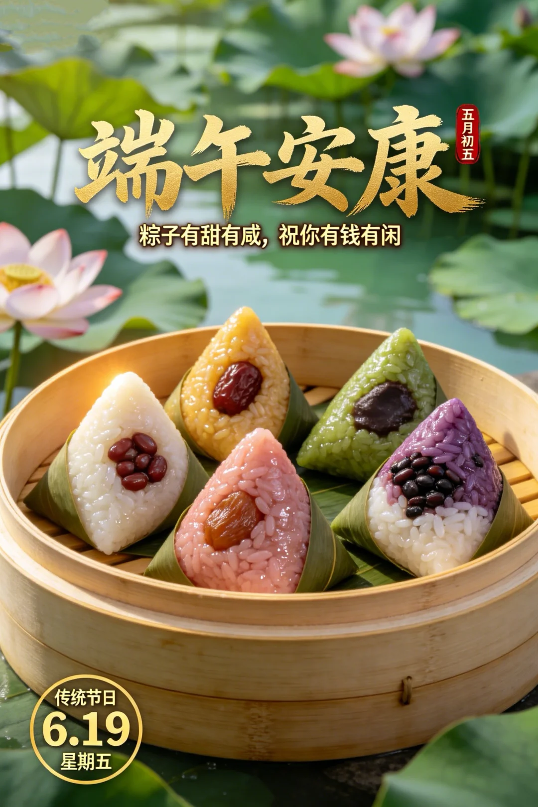2026端午安康祝社图片壁纸
