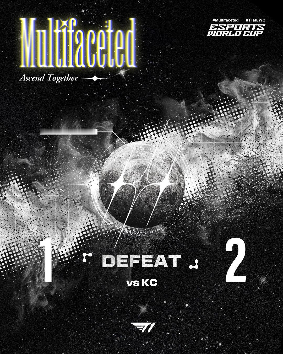 【EWC电竞世俱杯 】 vs KC非常遗憾没拿下这场比赛的胜利，我们会好好准备明