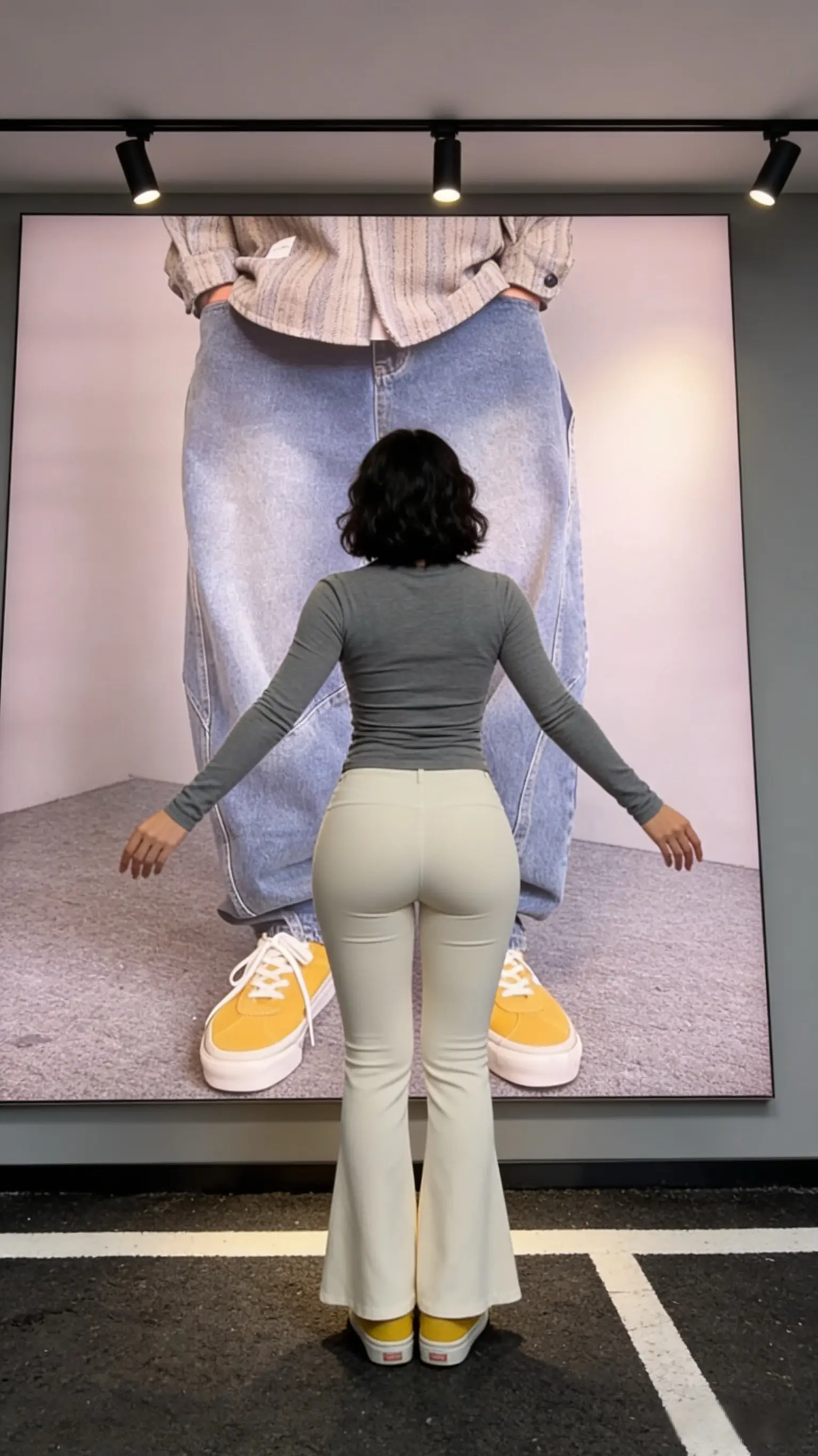 大码美式休闲痞帅重磅水洗复古牛仔裤男直筒宽松百搭锥形裤子潮流         ✓