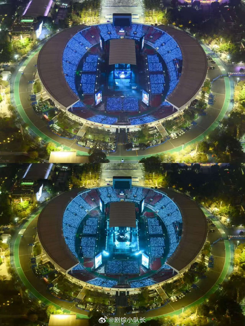 薛之谦薛之谦四面台舞美薛之谦一分钟800个灯光组合 激光编织成牢笼，光束流淌成海