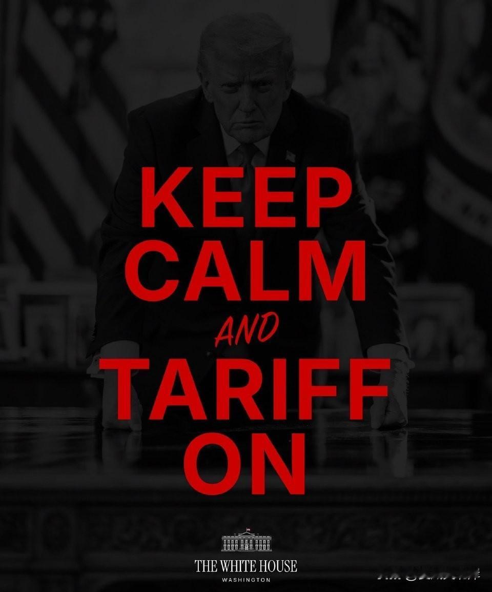 在川普的关税政策被最高法裁定违法后，白宫套用二战时期经典的标语“Keep Cal