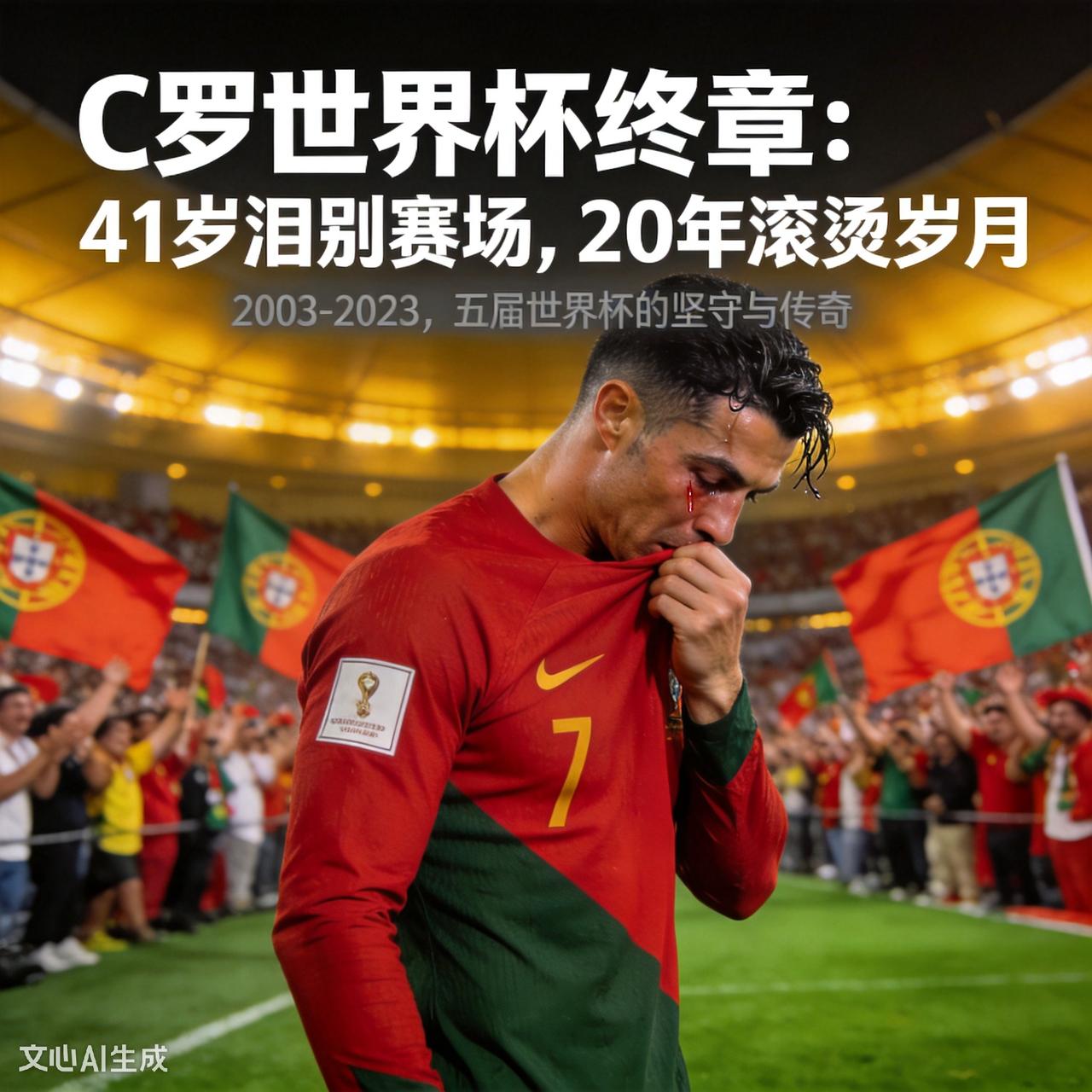 41岁泪别赛场，C罗的世界杯终章写满20年滚烫
北京时间7月7日，2026美加墨