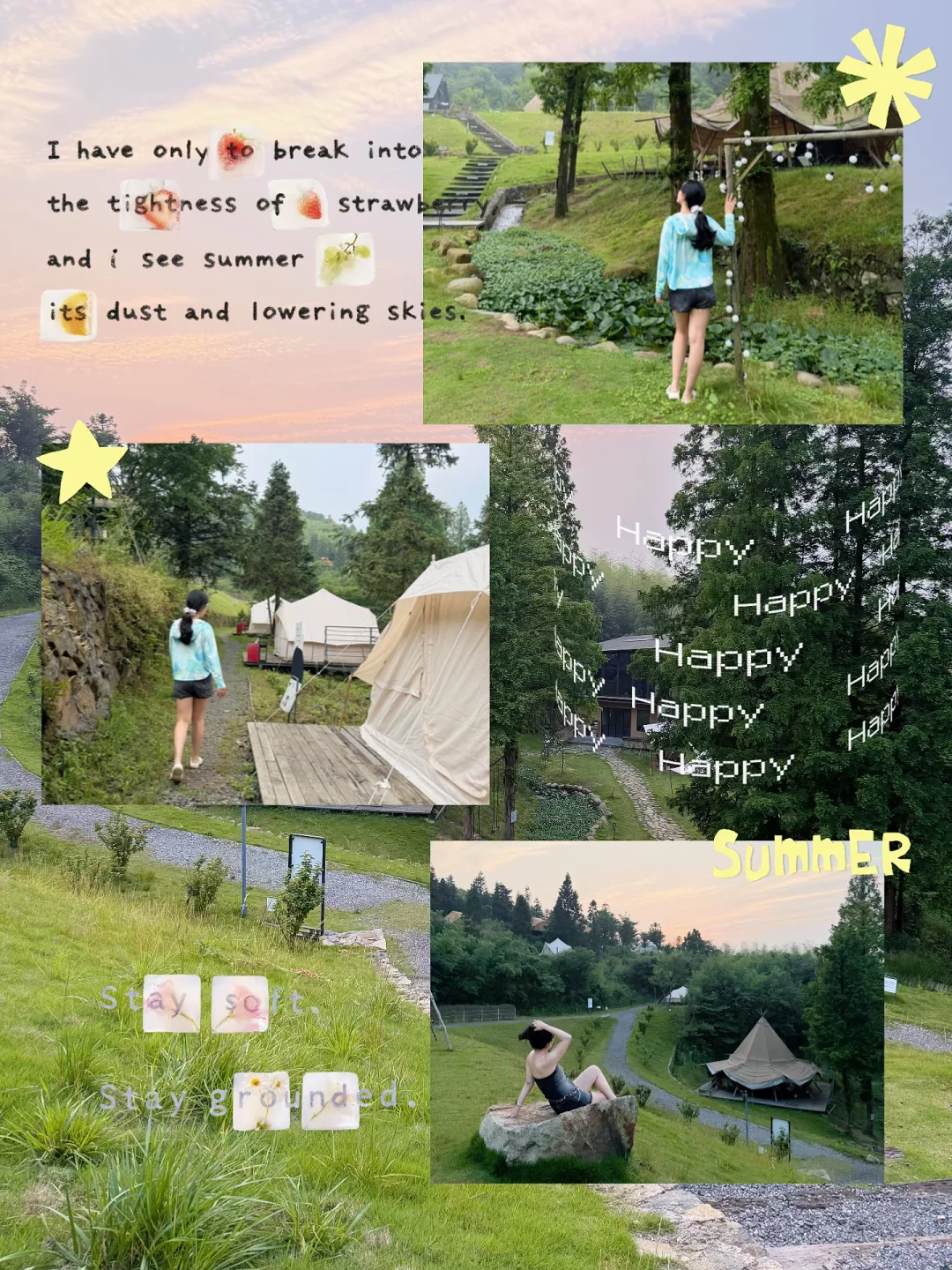 住进山顶豪华大帐篷，解锁满分松弛感 🏕️