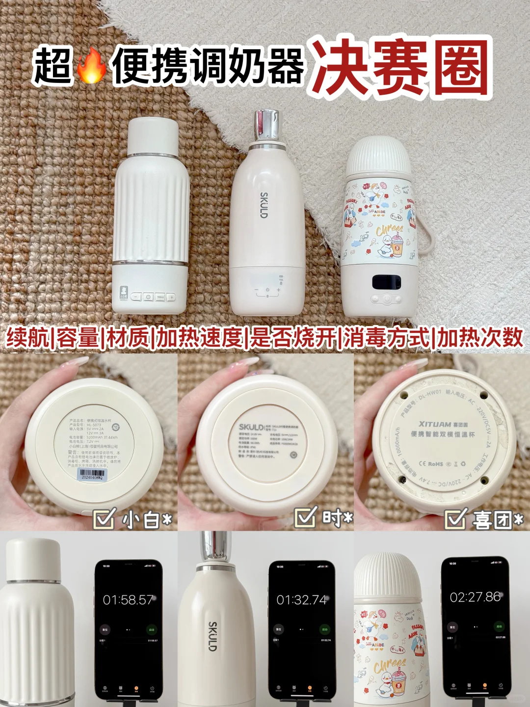 超🔥便携调奶器决赛圈｜  广西也渐渐入秋了