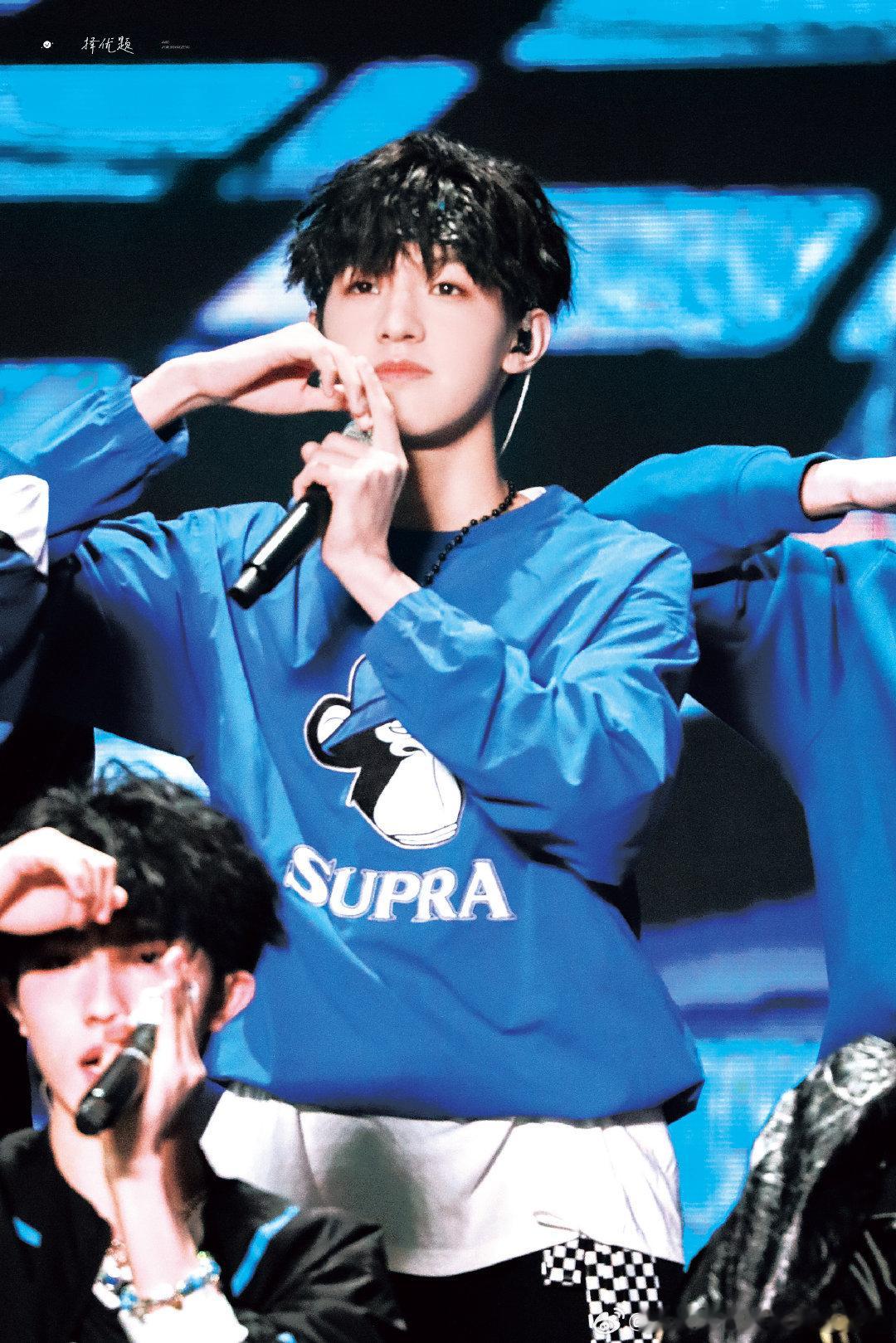 TF家族新年音乐会，张泽禹今天好元气 ​​​