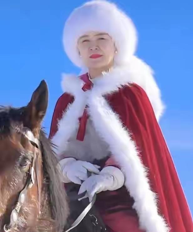 风霜雨雪仰天笑，荆棘路上展悲壮。人民公仆为人民，一袭红衣燃边疆。