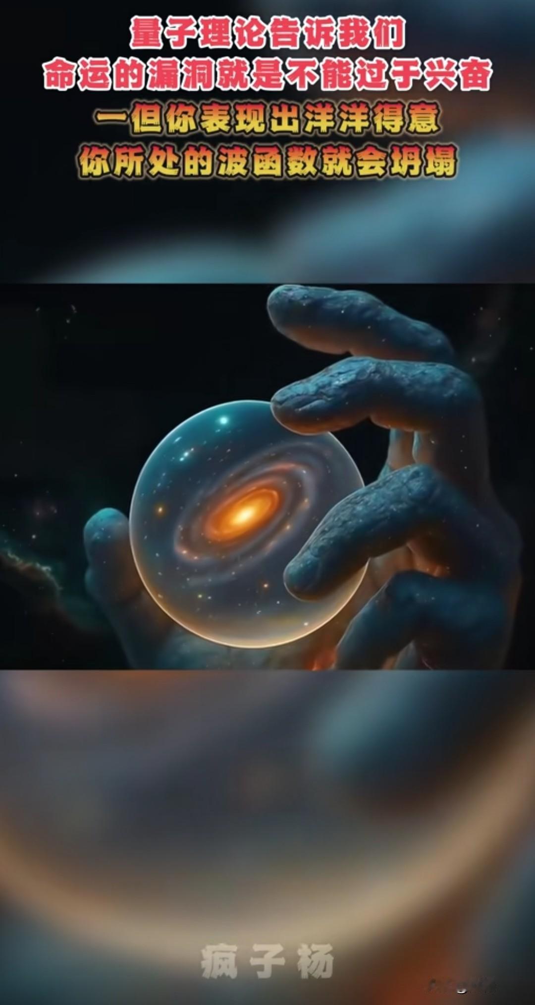 你有没有发现，每次你刚想发朋友圈炫耀点什么，事情往往就黄了？这不是玄学，而是命运