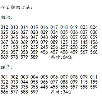 逍遥福彩3D第2025040期胆码作业
★
本期作业：
双胆：0、5（出1-2个