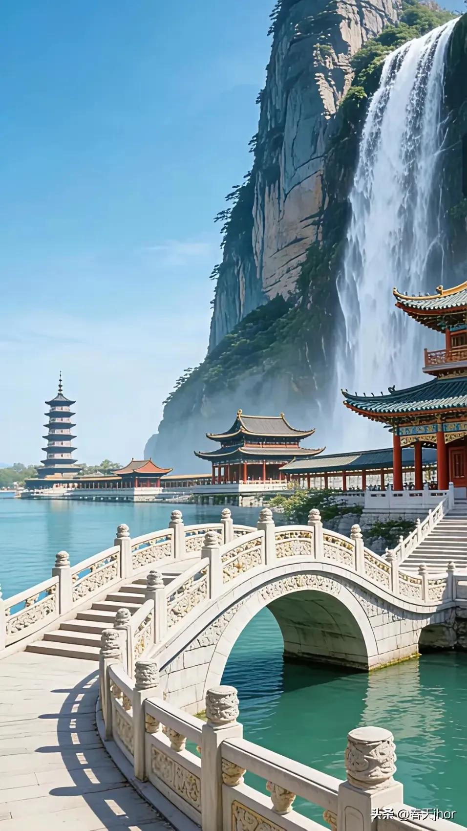 这幅图太美啦，让人心旷神怡！