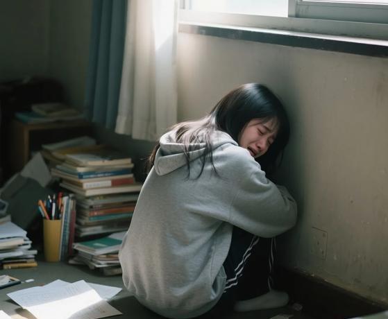 20岁女儿被亲妈打到扫帚断成两截，后背全是血印子。她全程没躲，没哭，没还手。母亲