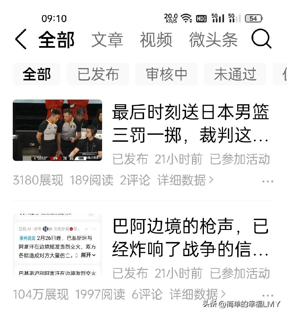 一篇微头条104万的推荐量，大家猜猜会有多少阅读量？


说出来大家可能都不相信