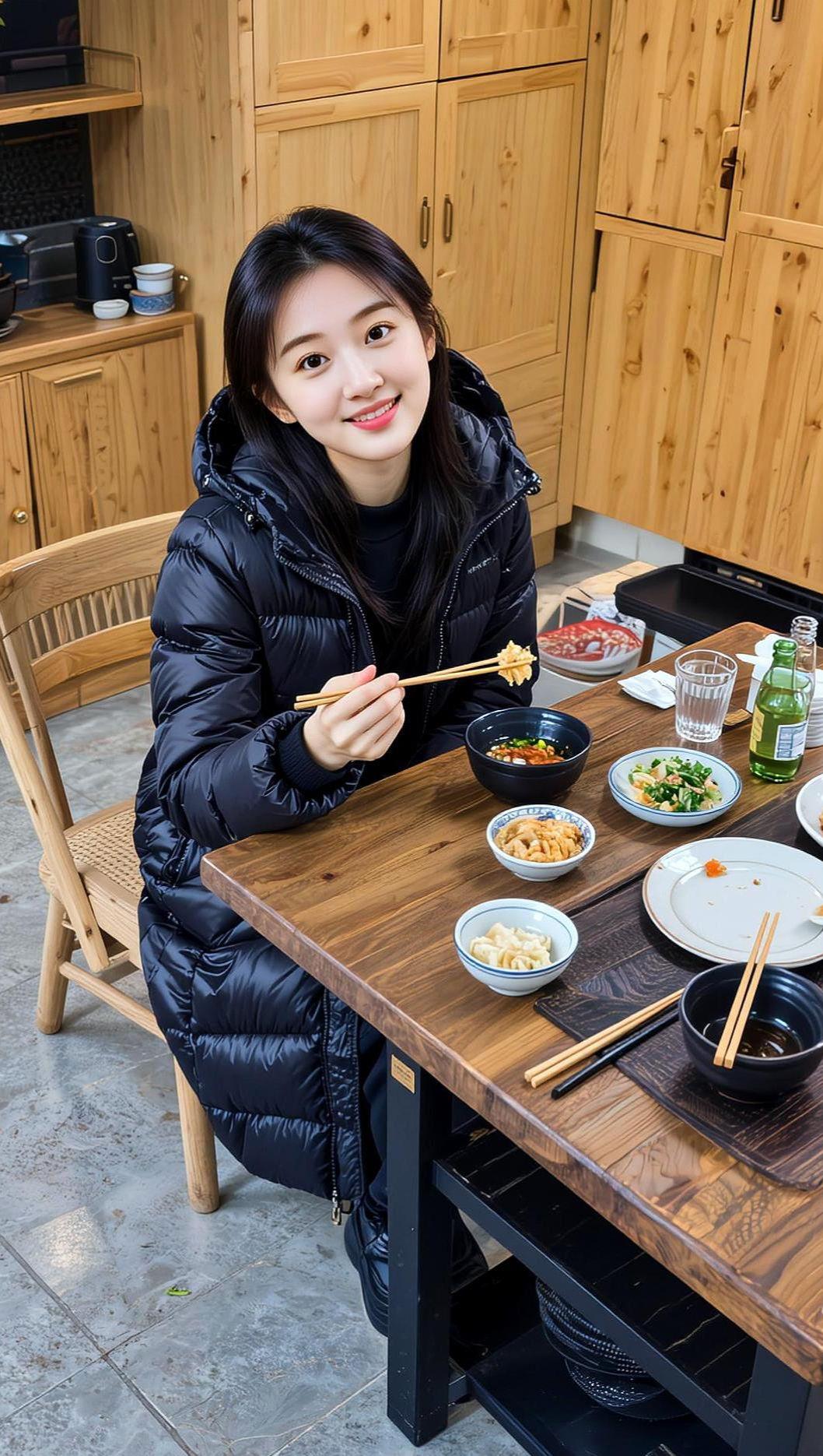 AI冬日生活照 抖音ai创作