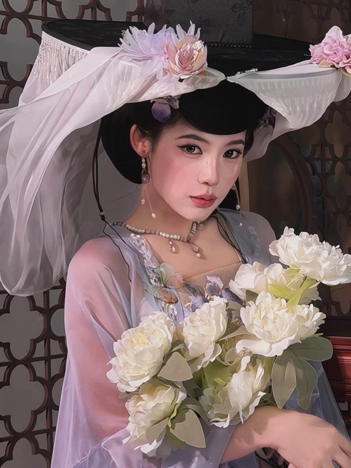 第一次尝试唐装～ 