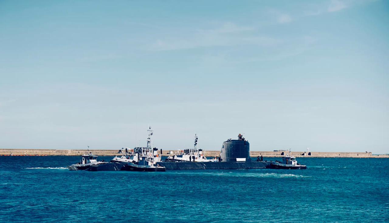 法国第四艘“梭鱼级”核动力攻击潜艇“德格拉斯”号，在2月24日完成了首次出海航行