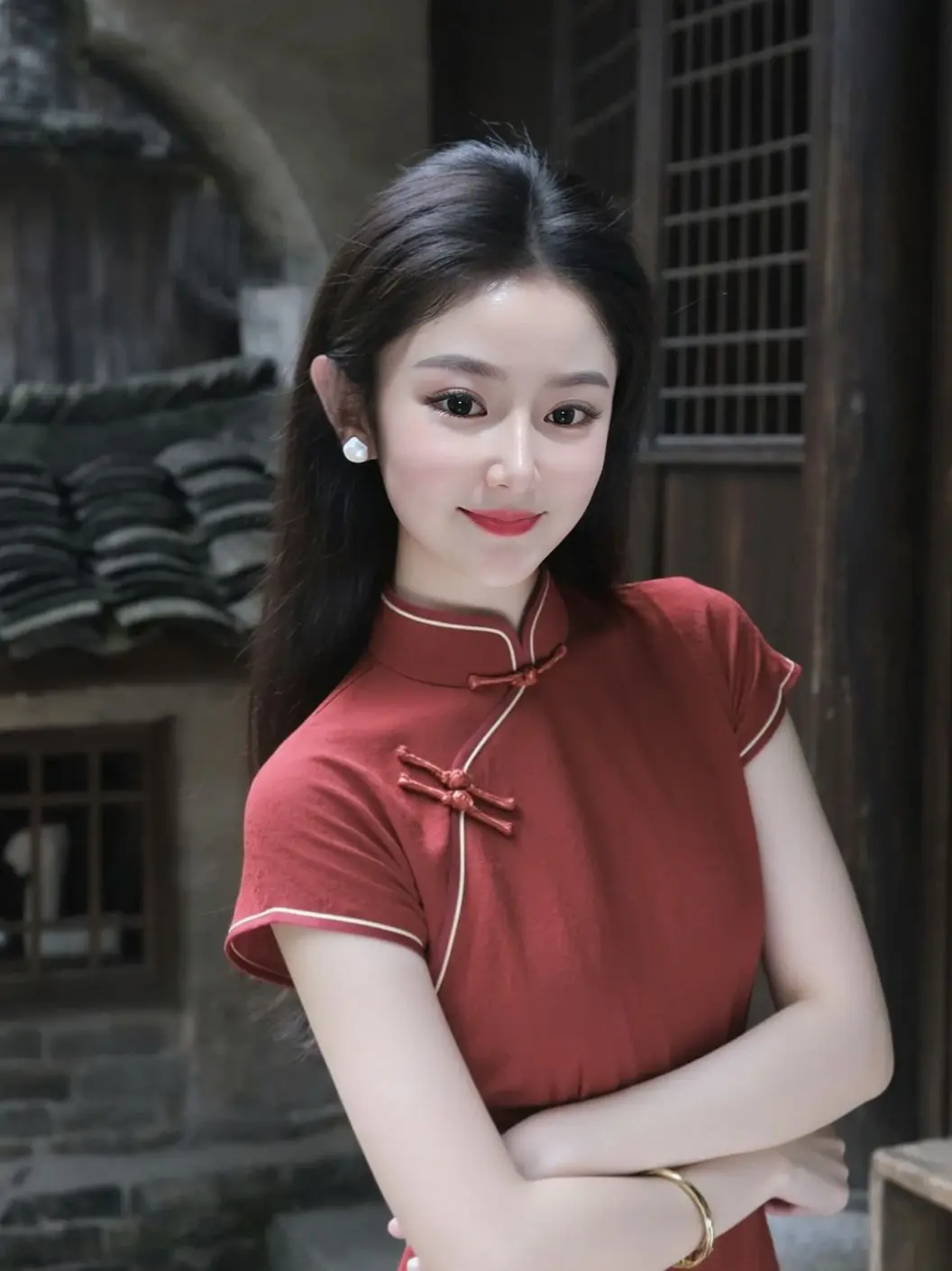 AI旗袍人像照 ai创作