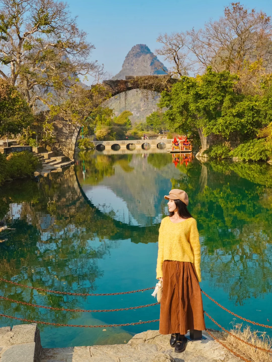 反向旅游❗️阳朔的冬季真的太封神了吧❗️