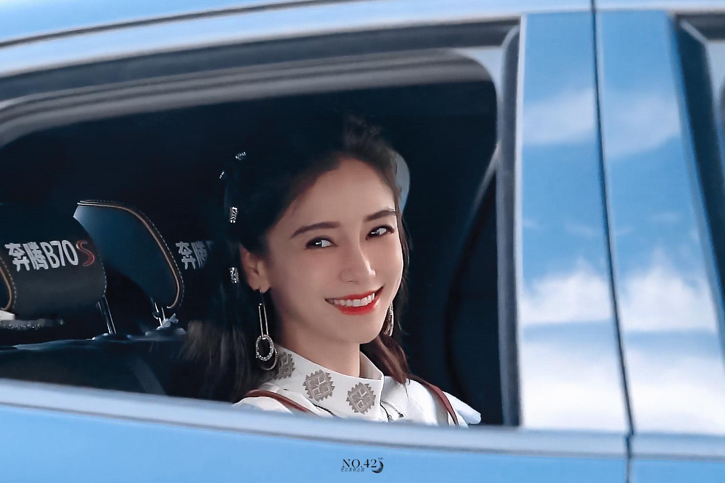 车窗一隅，眉眼流光💙angelababy ​​​