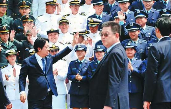 就在刚刚，

中国大陆国台办发表严正声明，

7月8日，针对台湾军官学校恢复为毕