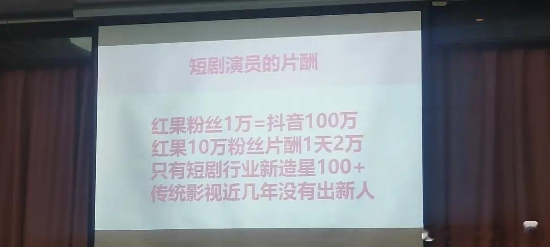 刷到的短剧演员片酬 