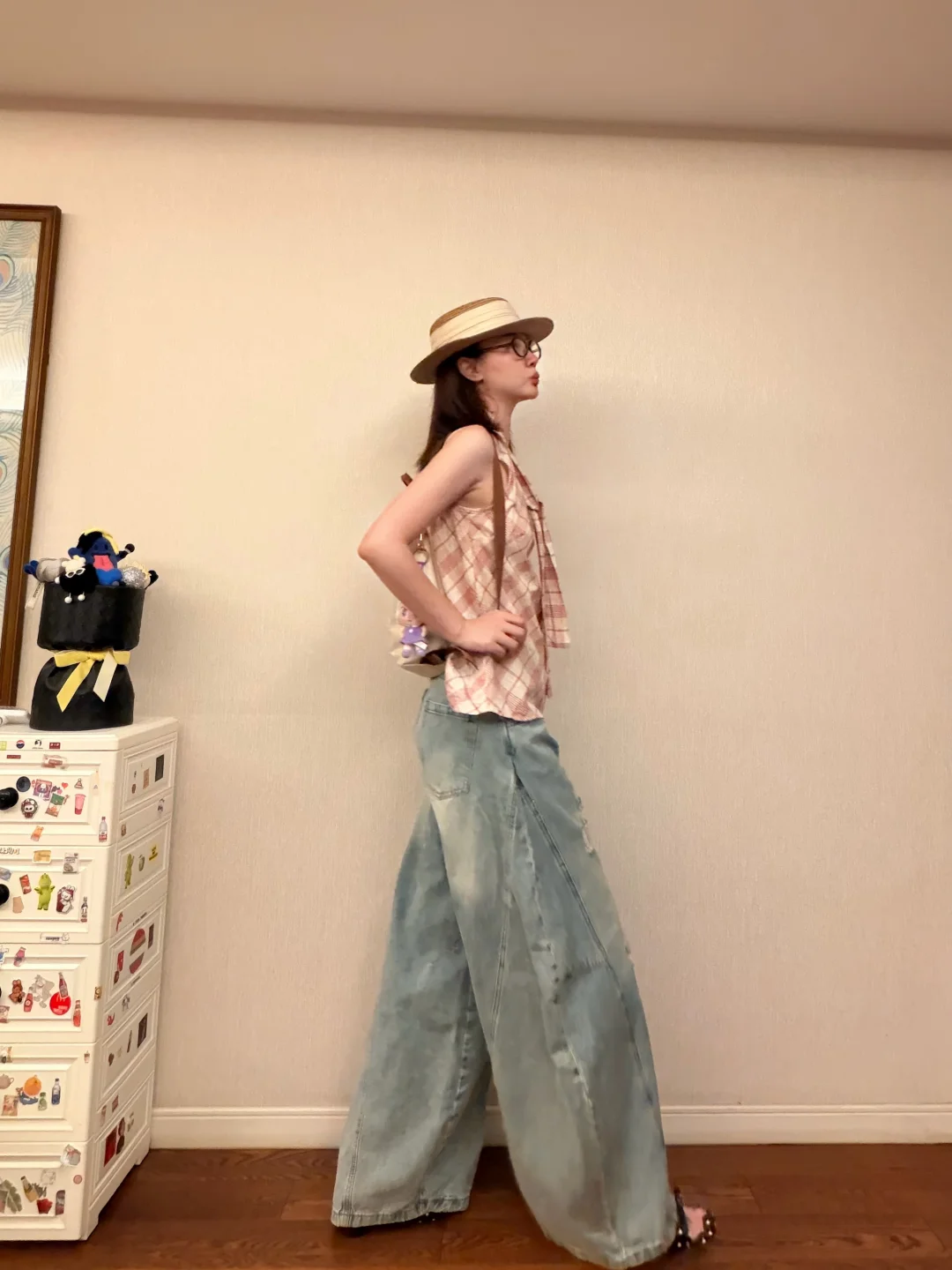 173 104｜适合高个子姐妹的休闲穿搭～