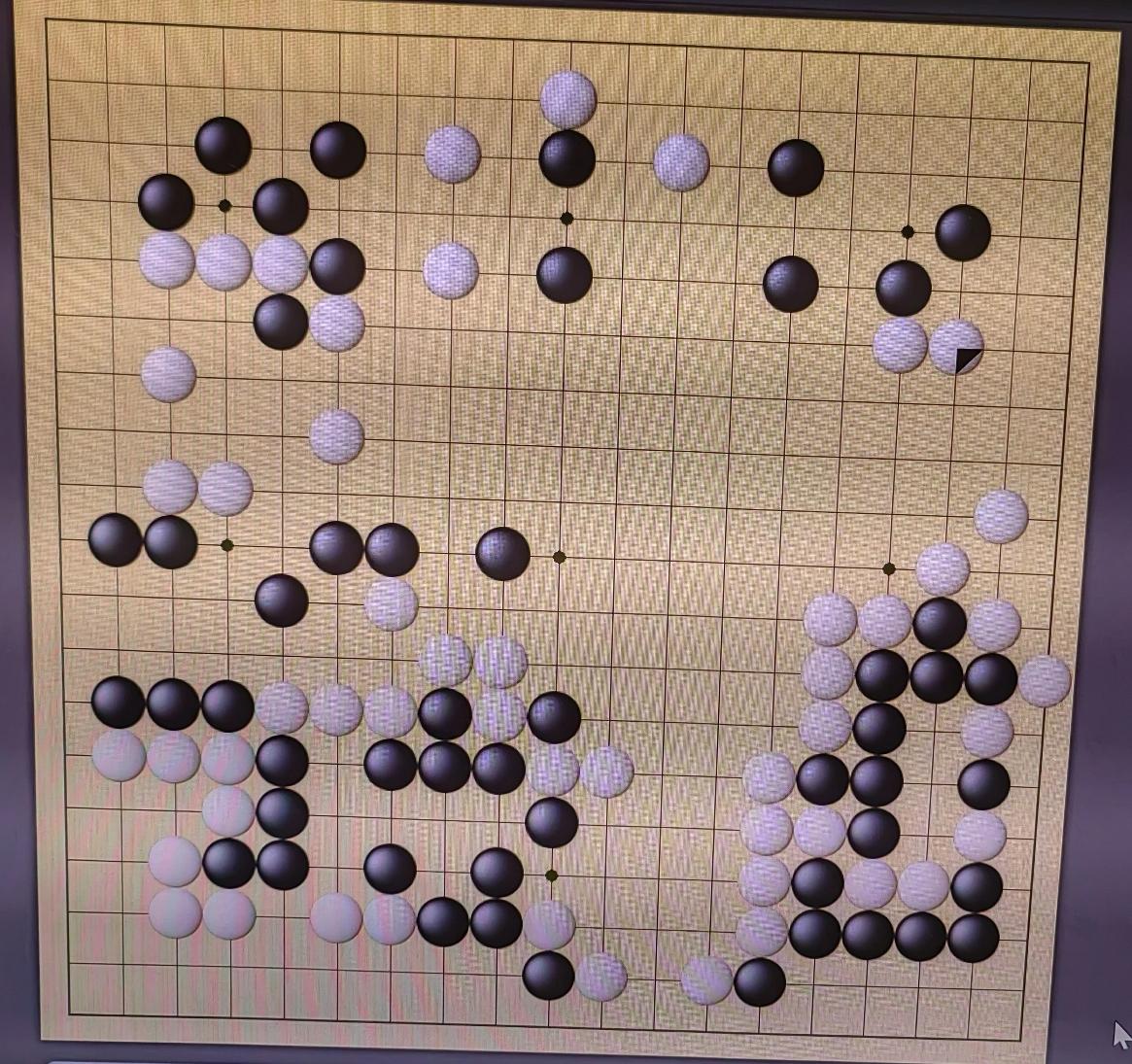 “烂柯杯”预赛中韩两队的对阵情况文字直播：
         檀啸～卞相壹
  