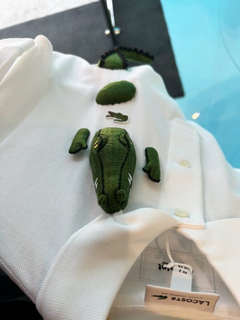 LACOSTE x doublet 3D  很立体 
