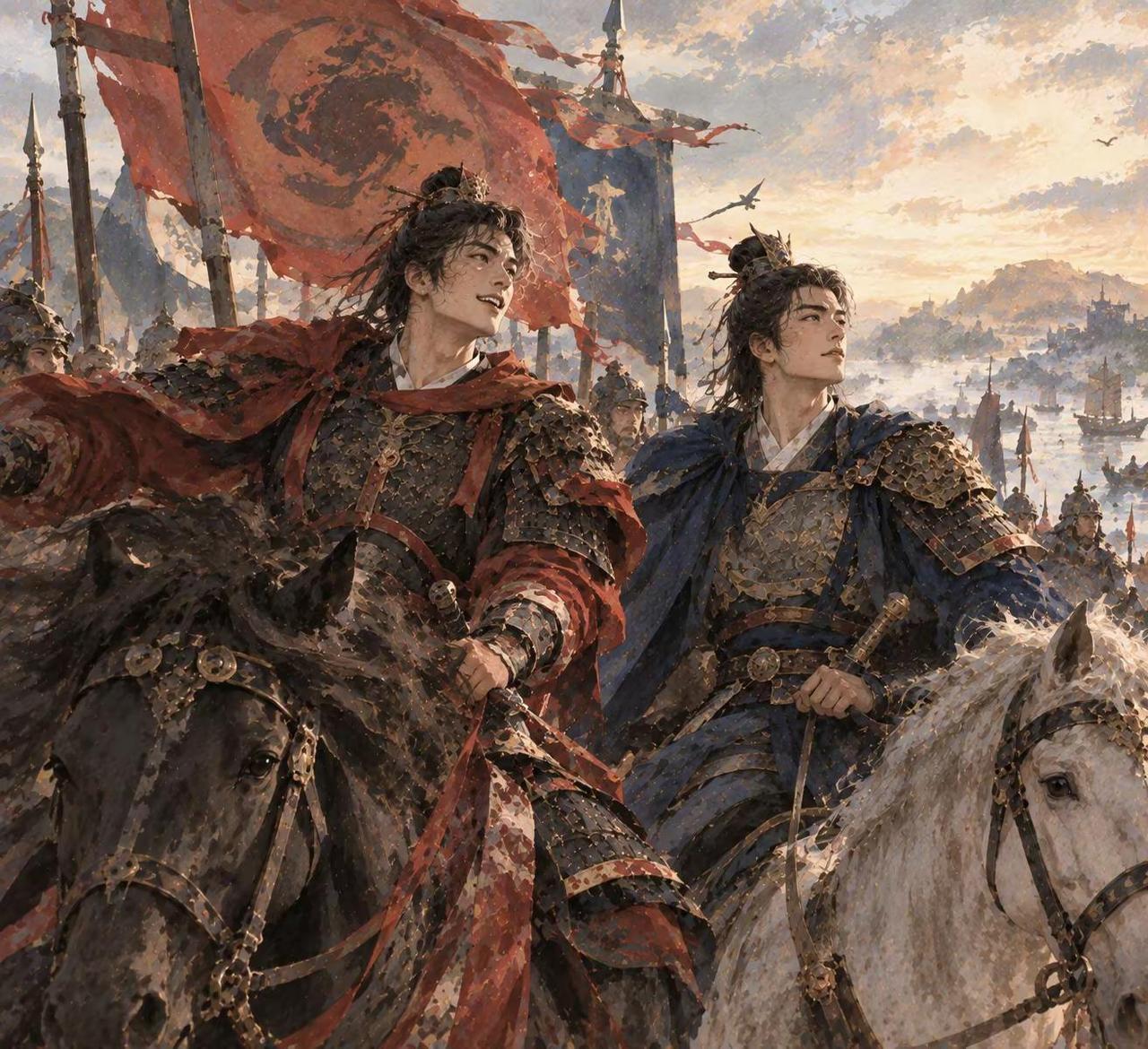 209年，刘备娶了孙尚香，即将返回荆州，孙权带着群臣设宴送行。也许是喝醉了，孙权