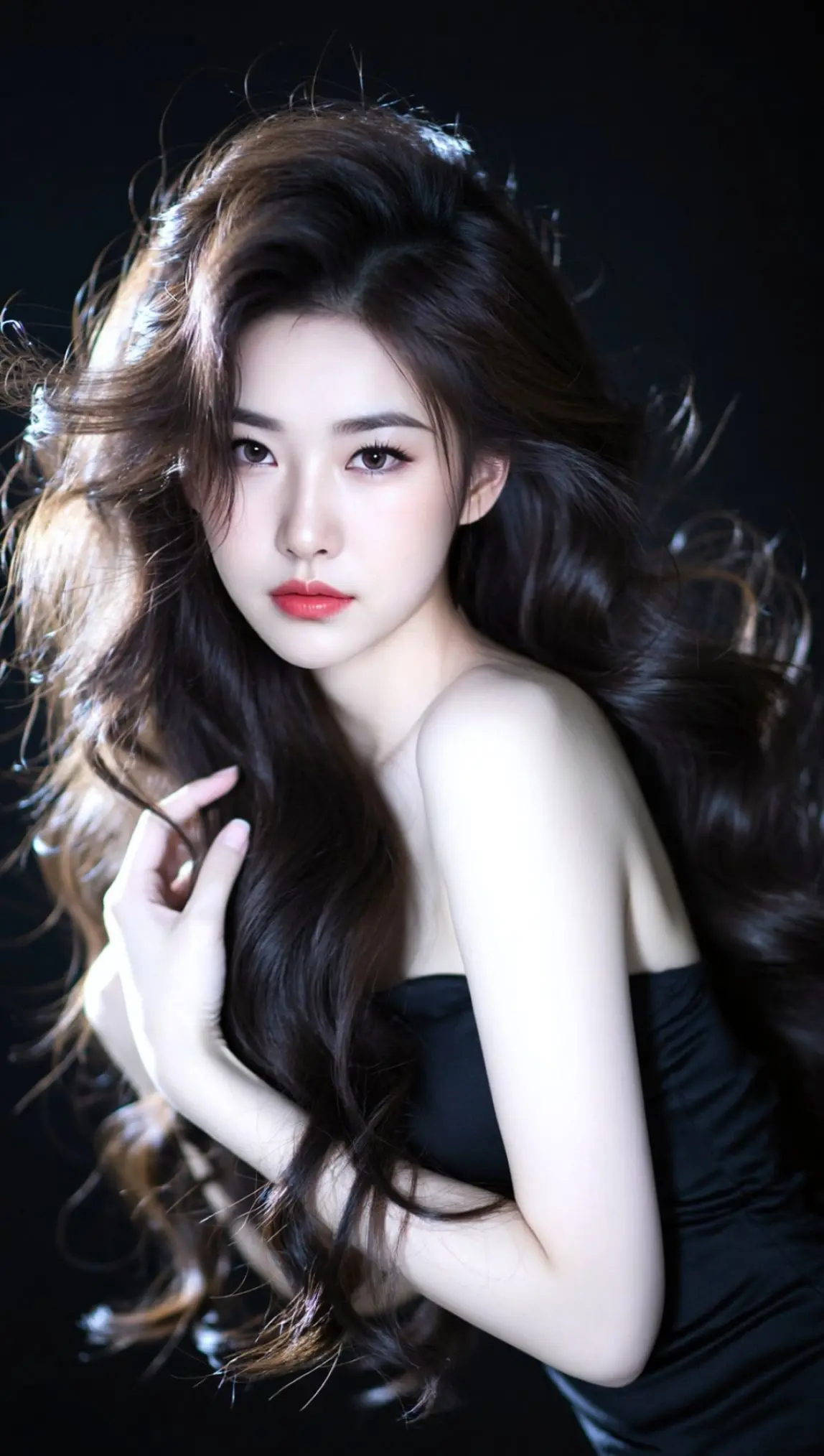 AI卷发氛围感写真 ai创作