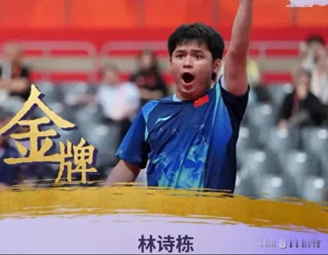 4-0横扫王楚钦！林诗栋男单夺冠，三枚金牌+12连胜，国乒新王当立