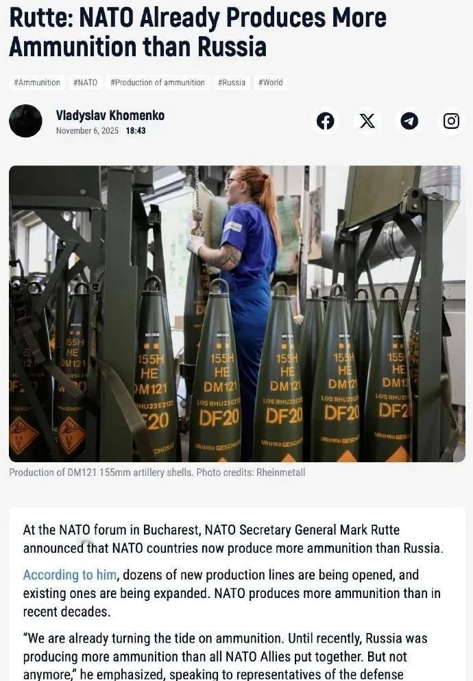 关于俄乌两军目标的火力对比尤其是炮兵火力对比，大多数独立智库和研究机构的看法为目