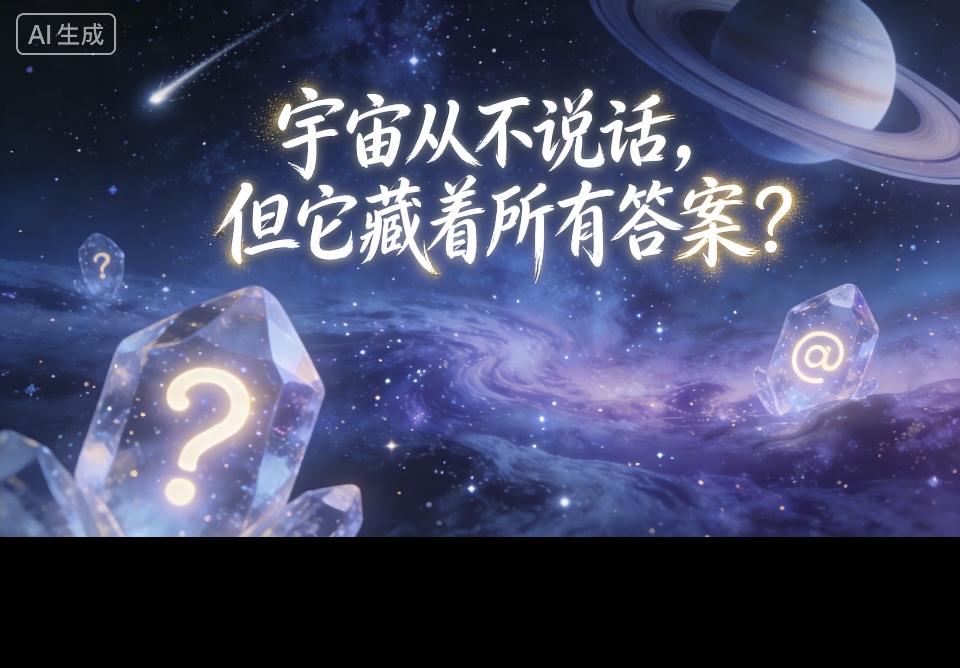 宇宙的奥秘，藏着所有答案吗？🌌✨有人说，宇宙浩瀚无垠，每一颗星辰都像是一个神秘