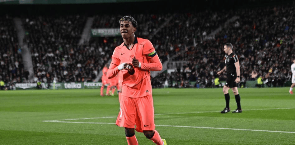 世体：亚马尔本赛季又进步，28场13球离上赛季总进球还差5球