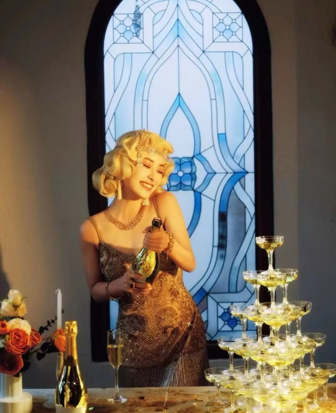 沈月和欧阳娜娜这是撞造型了吗？ 