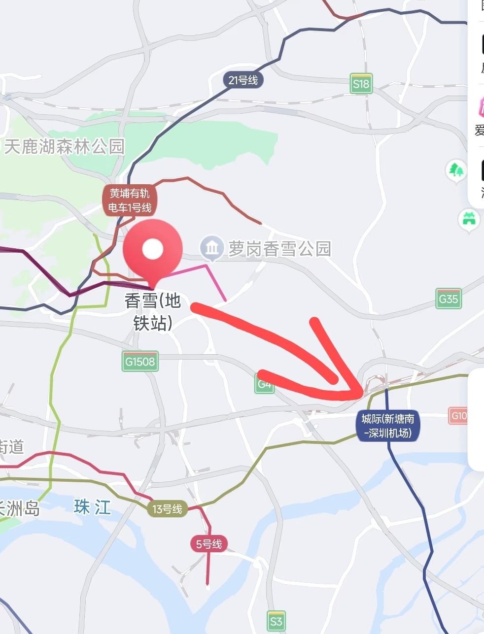 6号线如能延到新塘就完美了
听说是有延长计划，但不知为何没到新塘广州地铁 轨道交