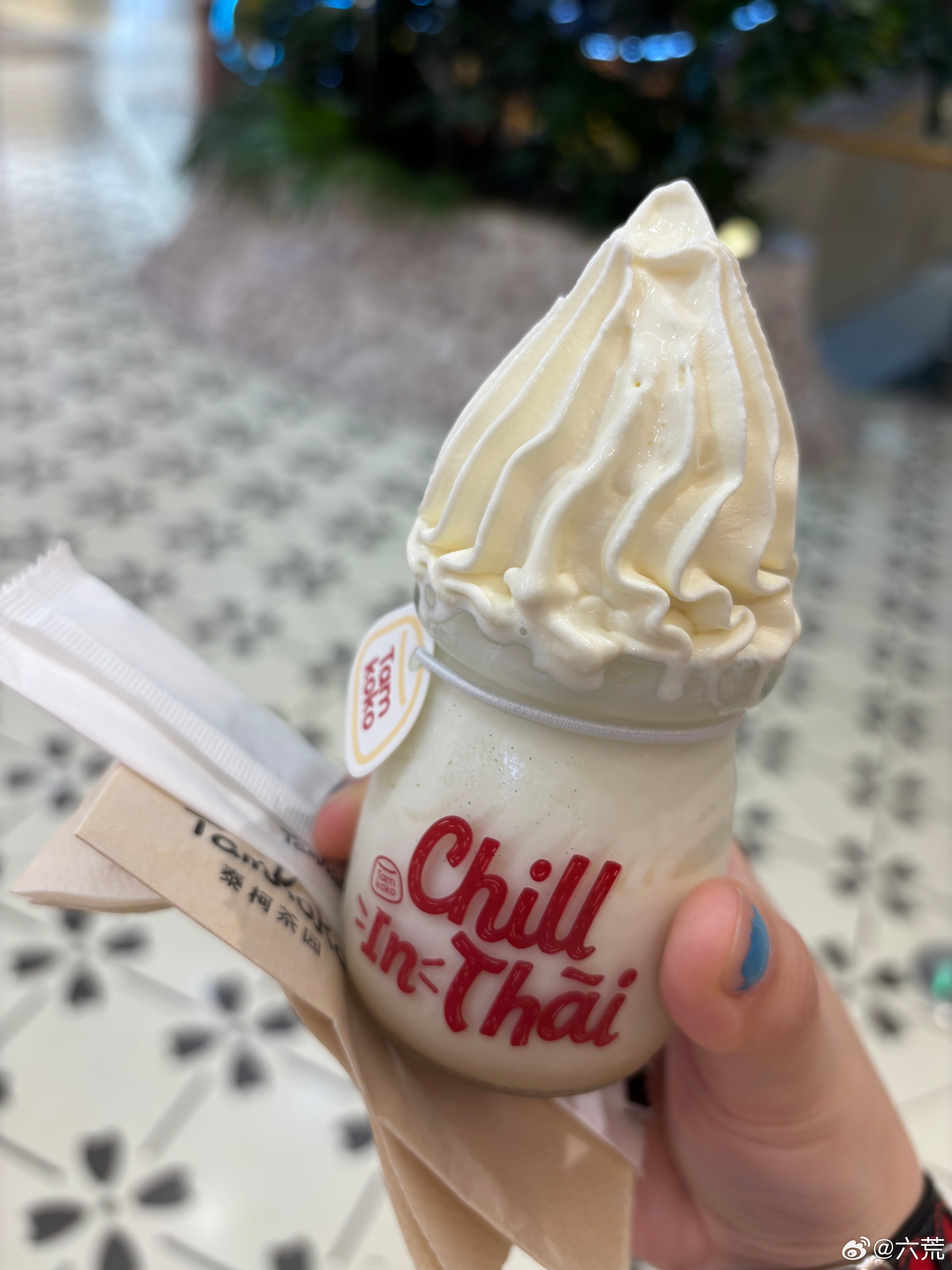 泰柯茶园的冰淇淋布丁，冰淇淋是咸酪冰淇淋，很浓郁，布丁就一般了！ 