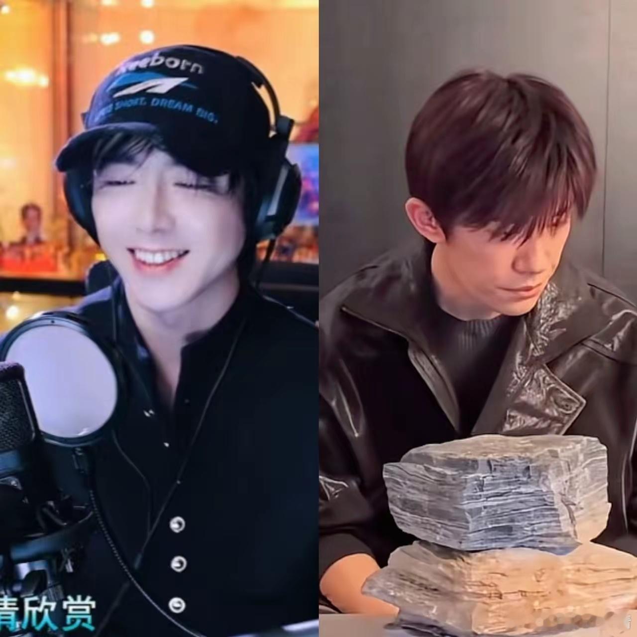 一个人的行为会说谎，但是表情动作不会，刘宇宁和易烊千玺看似都在直播，可谁主动谁被