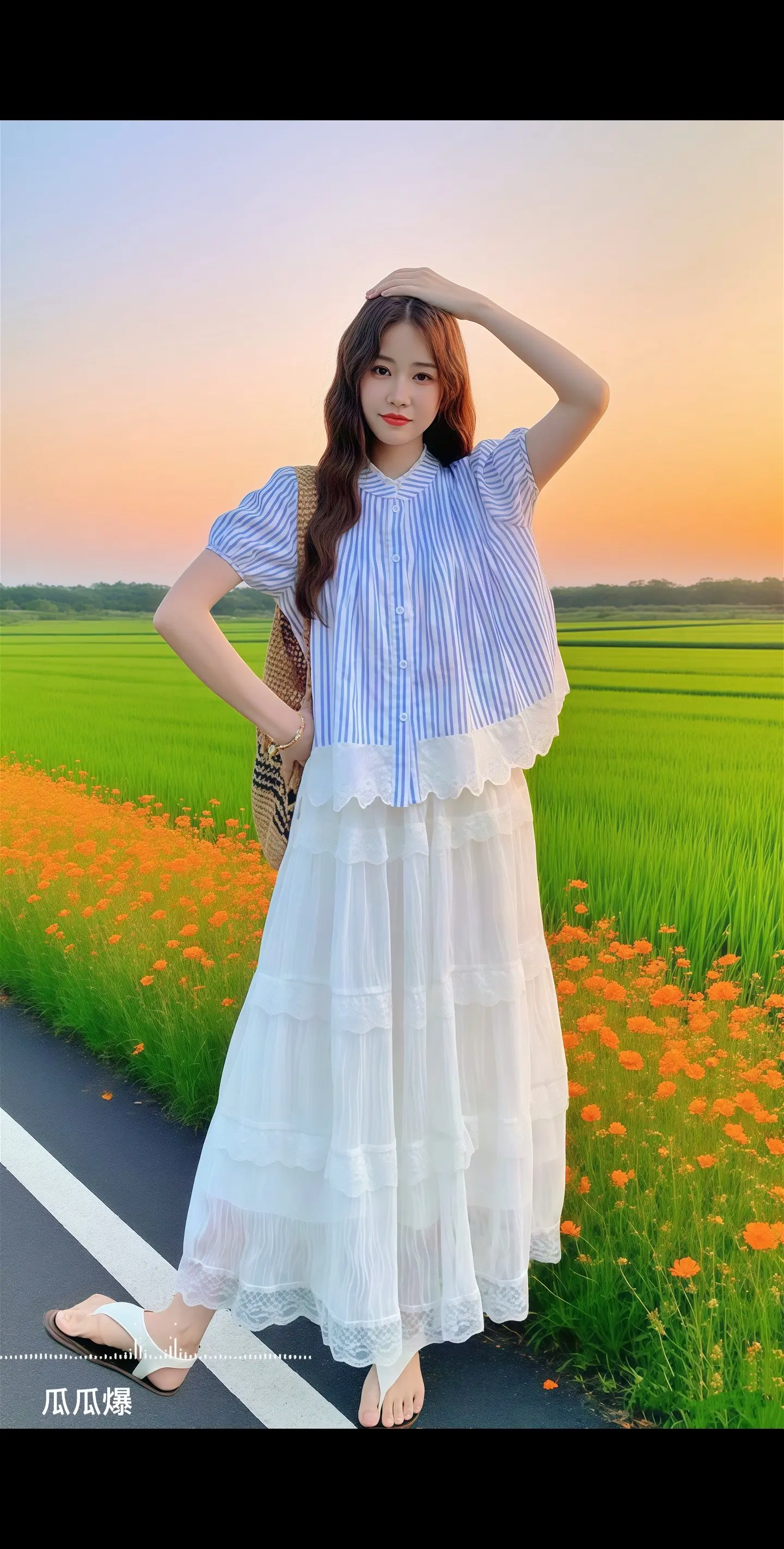夏季干净风穿搭 盛夏穿搭扫货季 夏日穿搭小心机 美不美你说了算 梨形身材穿搭