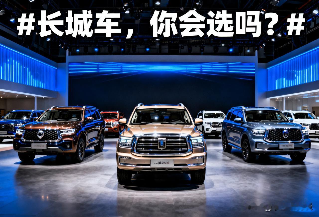 先划重点：长城的核心优势是“全场景精准狙击” ，从家用代步到极限越野，从燃油到新