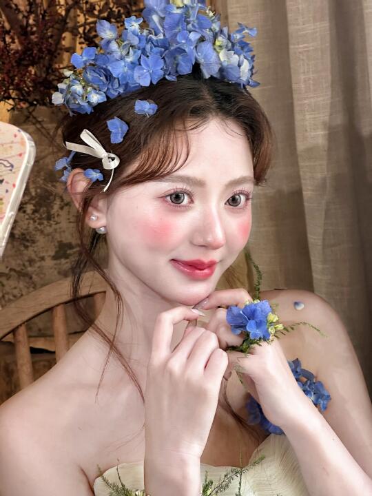 鲜花皇冠造型