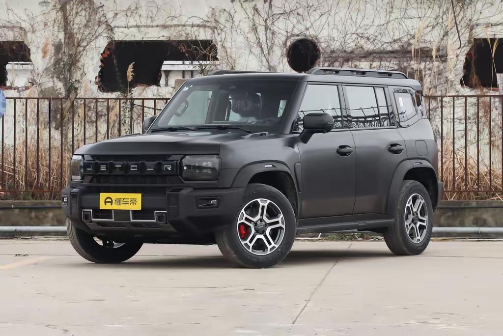 🖤 外观和价格
骏马版算是旅行者的马年限定款，整体就是哑光黑的外观，全车黑化套