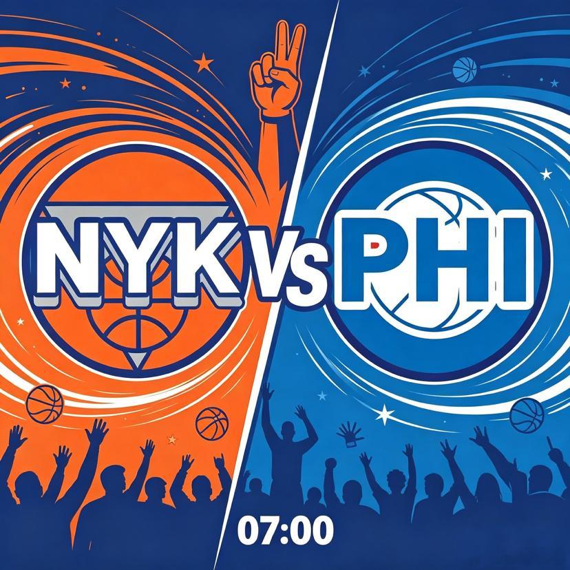 NBA东部巅峰对决 尼克斯VS76人 铁血防守硬碰内线巨兽✨球队现状&优势尼克斯