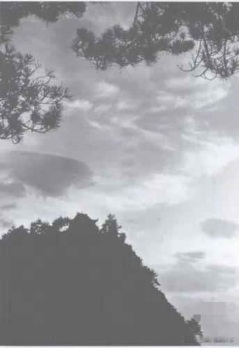 江青拍摄的庐山仙人洞，1961年。