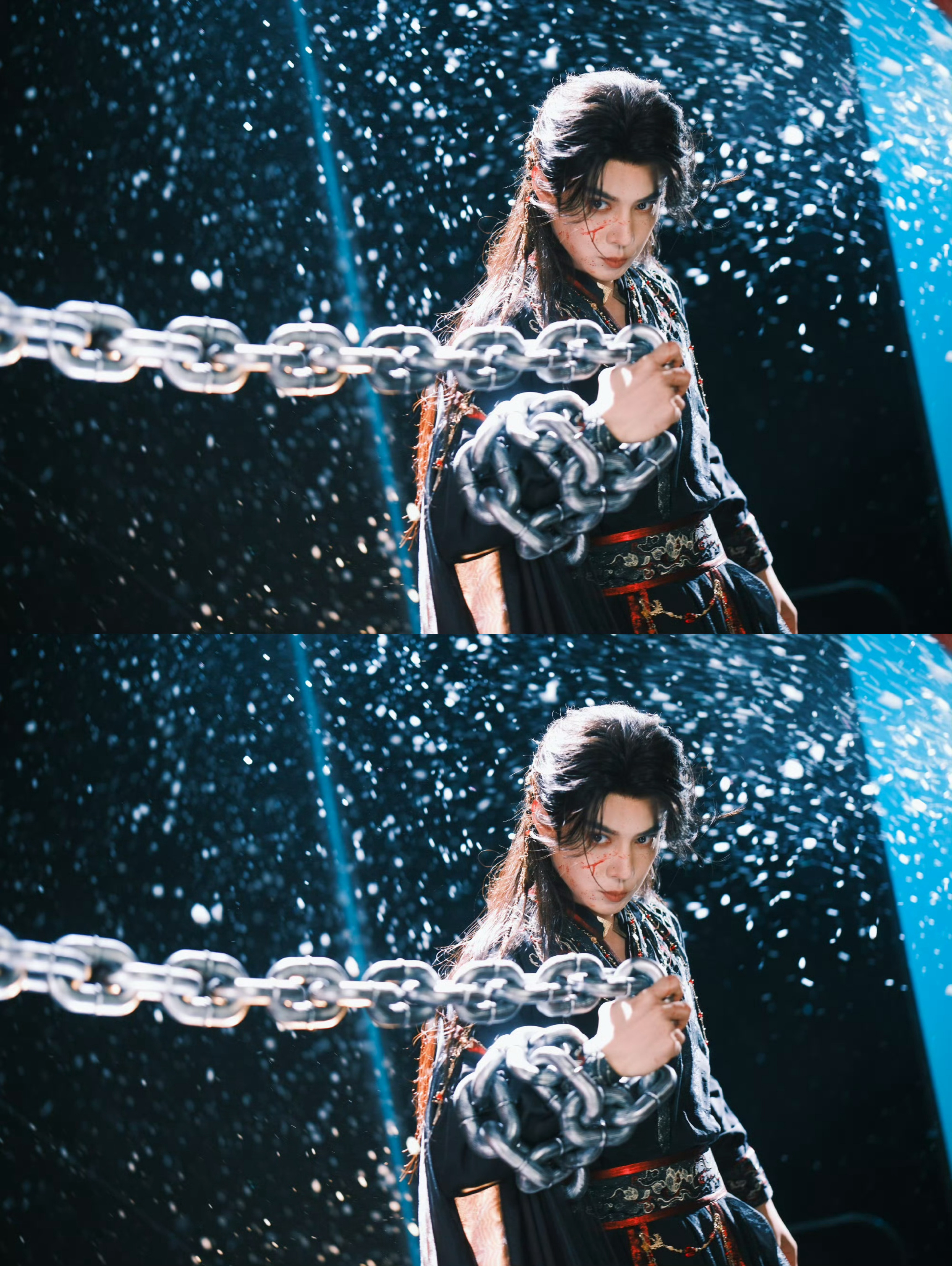 冯建宇古风造型 冯建宇古风美少年plog，战损古风造型好疯批好带感啊