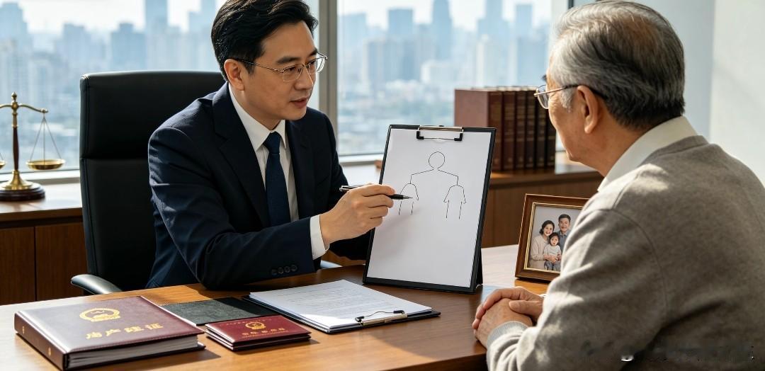 一位律师说：
“只要你无婚无儿无女，父母也不在了，
你攒下的房子和存款，身后留给