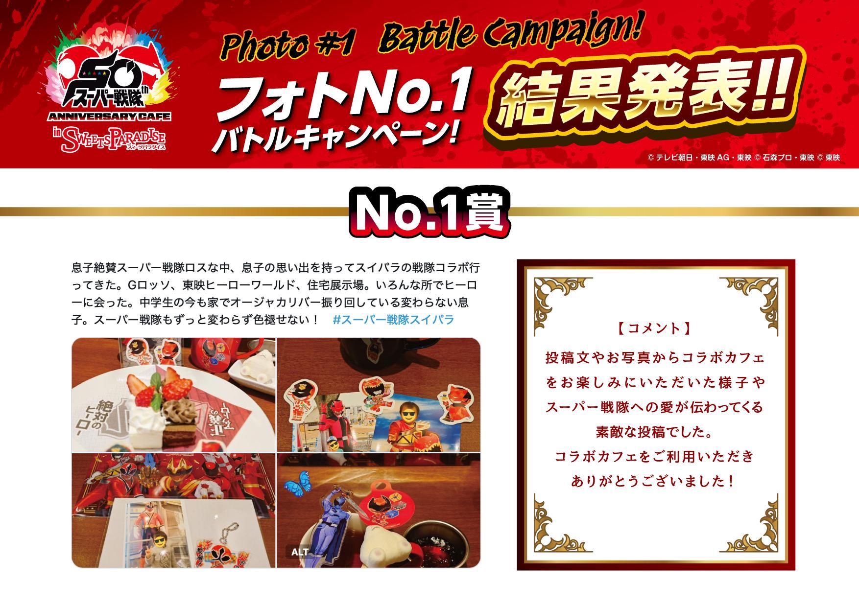 超级战队 🟥スーパー戦隊 50th ANNIVERSARY CAFE inSW