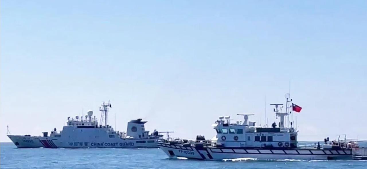就在刚刚，

台“海巡署”发布通报，

8月27日，台湾地区海巡署发布通报称：大