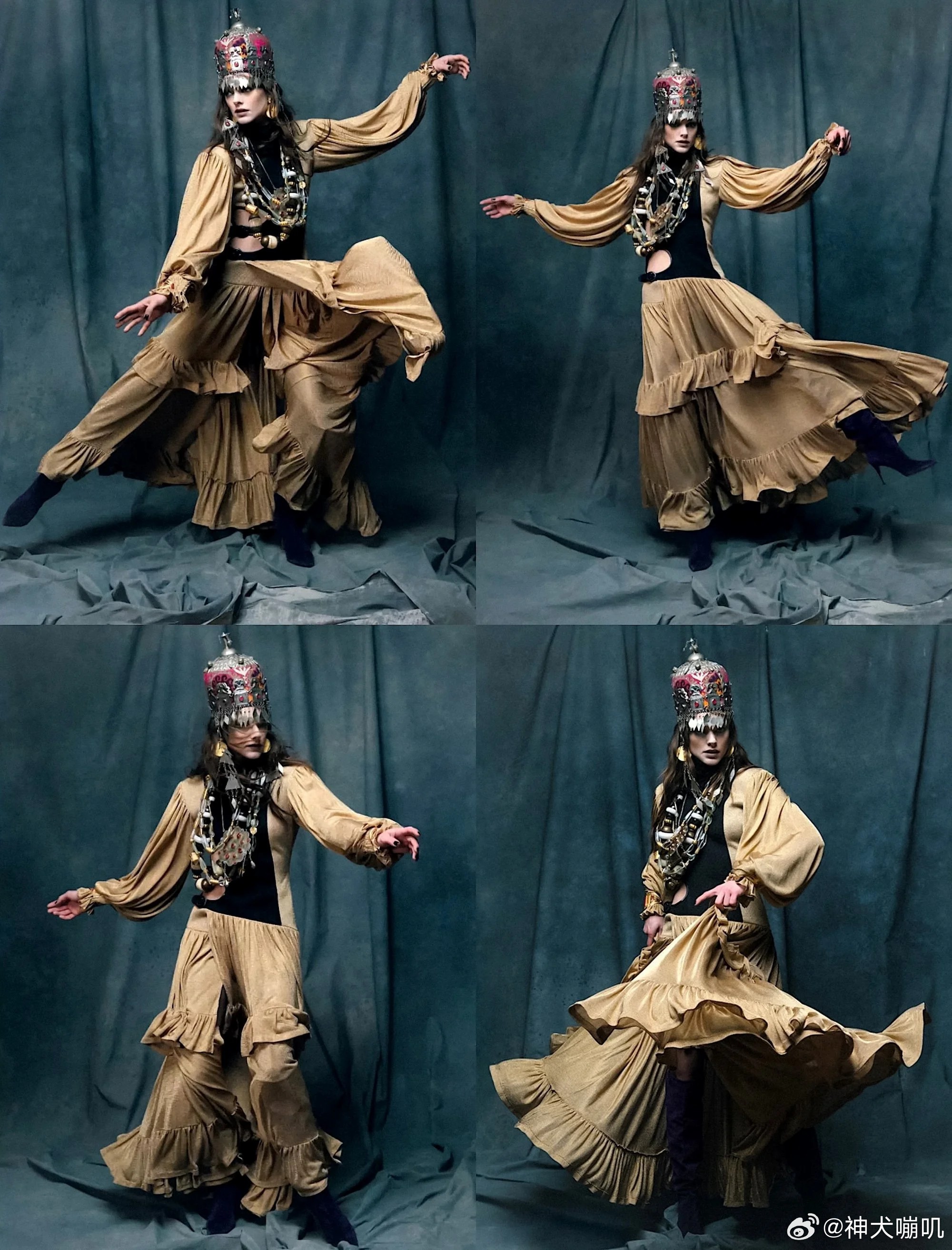 大模特 Jack Waterlot Honors Amazigh Culture